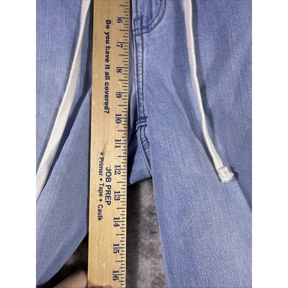 American Eagle‎ Jeans Womens Size Small Wide Leg Drawstring Hippie Boho Stretch